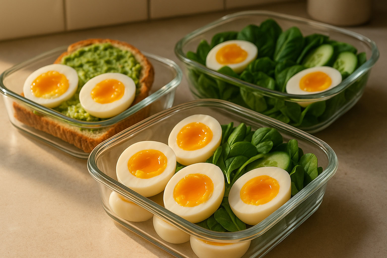 ביצים סו-וויד ל-Meal Prep - ביצי עונג עם חלמון קרמי